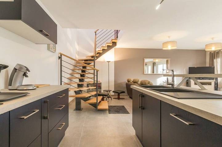 Gîte pour 6 personnes, avec Balcon à Saint-Vaast-la-Hougue