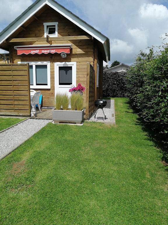 Chalet pour 4 personnes, avec jardin