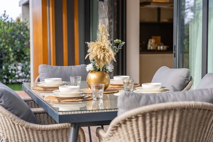 Villa pour 8 personnes, avec jardin et vue, animaux acceptés à Bodrum - 3