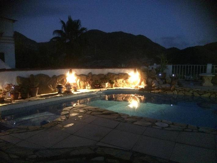 Casa rural para 8 personas, con vistas además de terraza y piscina, Se admiten mascotas en Mojácar - 3