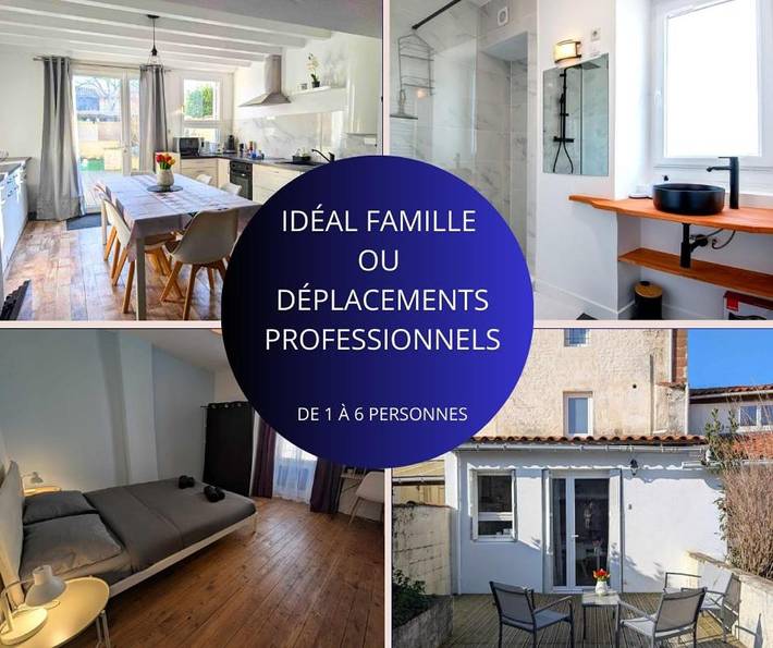 Location de vacances pour 6 personnes, avec jardin à Niort - 2