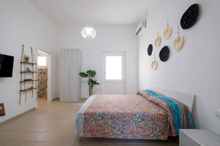 Gîte pour 2 personnes, avec jardin à San Cesario di Lecce
