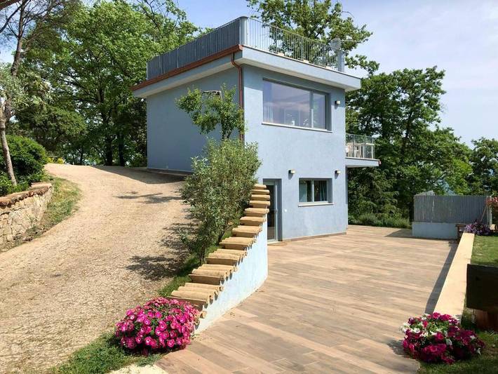Casa vacanza per 4 persone, con Balcone e Terrazza nonché Giardino e Panorama a Paliano