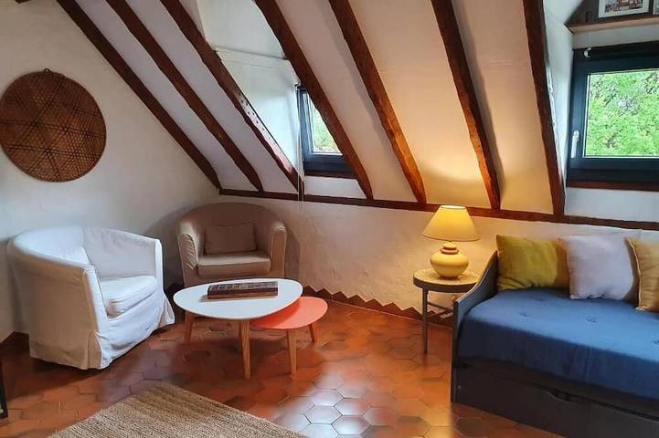 Location de vacances pour 4 personnes, avec jardin ainsi que terrasse et piscine, animaux acceptés à Saint-Chels - 4