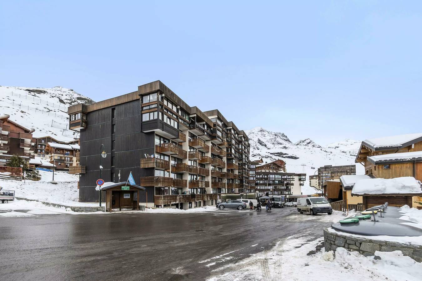 Ganzes Studio, Val Thorens Standort: Studio für 4 Personen in einer jungen und lebhaften Gegend / Les Neves in Val Thorens, Les Trois Vallées
