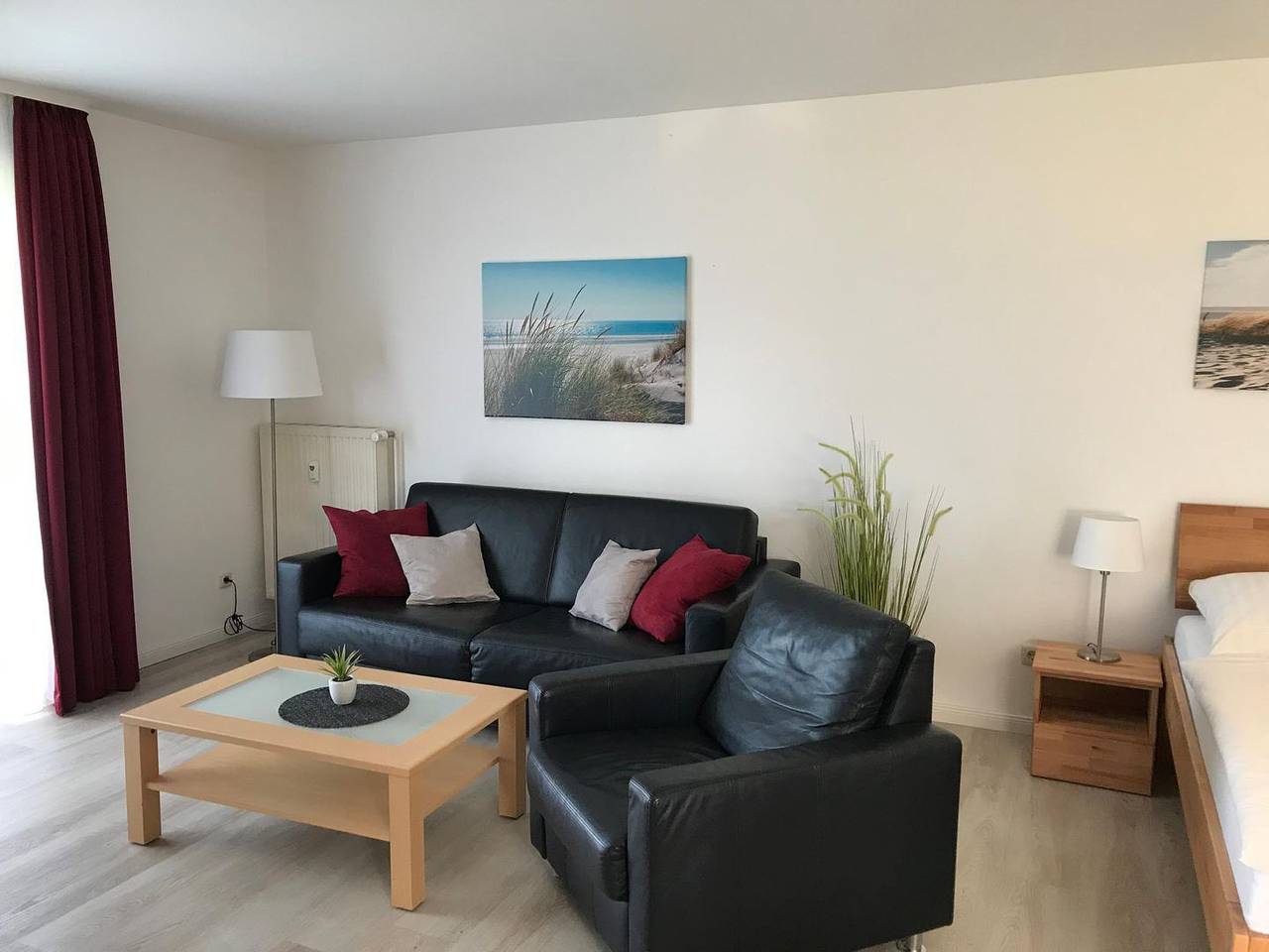 Ganze Wohnung, Appartement 101 Seeseite – Direkter Meerblick, Balkon und Komfort am Strand in Wendtorfer Strand, Stein