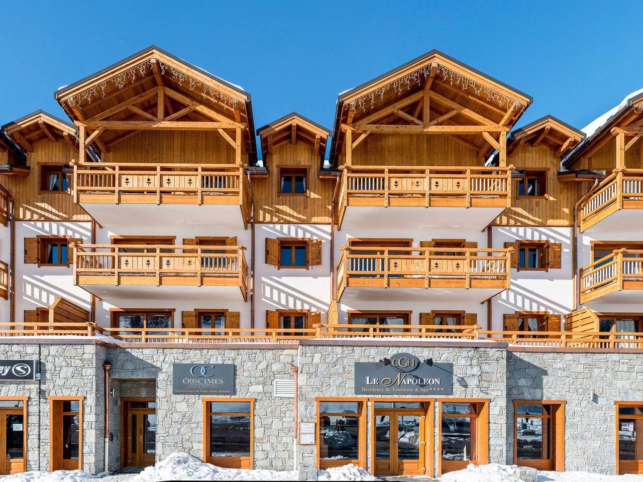 Ganze Wohnung, Cgh Résidence & Spa La Napoléon 5* in Montgenèvre, Briançon und Umgebung