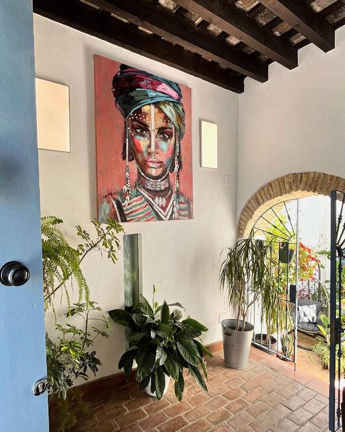 Casa de huéspuedes para 2 personas, con terraza y vistas en La Janda