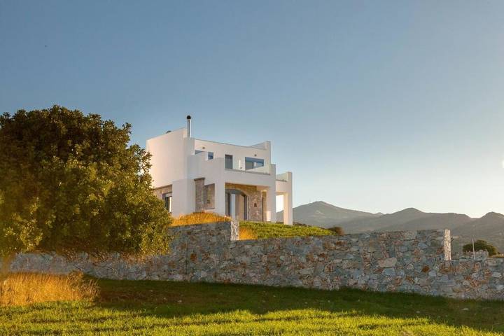 Pension voor 2 personen, met uitzicht en tuin op Kreta
