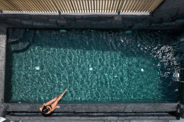 Villa pour 13 personnes, avec jardin à Santorin - 3