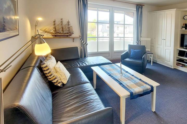 Ganze Wohnung, Ferienwohnung mit 2-Zimmern mit ca. 45m² und Balkon in Wyk auf Föhr (Stadt), Wyk auf Föhr