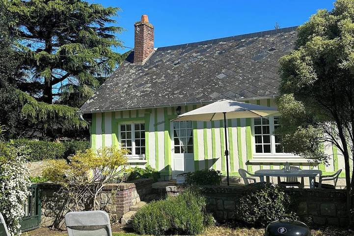 Maison de vacances pour 3 personnes, avec terrasse et jardin à Sotteville-sur-Mer