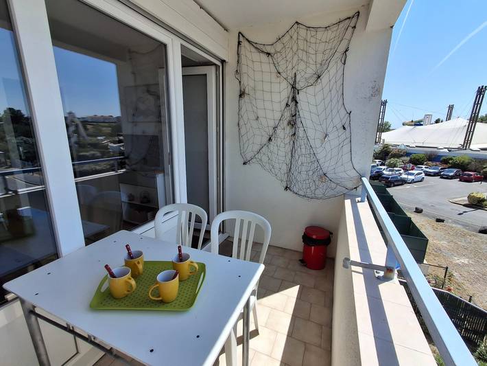 Location de vacances pour 4 personnes, avec balcon à Châtelaillon-Plage