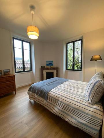Maison d’hôte pour 2 personnes, avec terrasse ainsi que jardin et vue, animaux acceptés à Annonay
