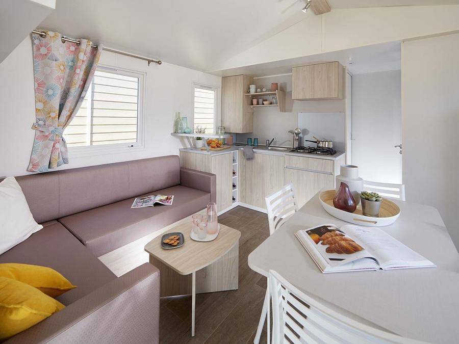 Camping Bellsol - Mobile home 6 persons in Pineda de Mar, Costa del Maresme