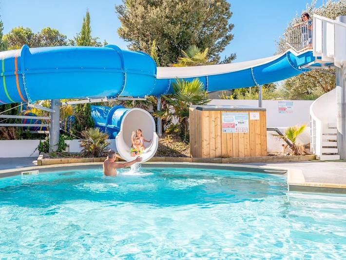 Camping Paradis A La Corniche - Mobilhome 2 personas - Mobil-home 1 Dormitorio Confort 2 Personas in Angoulins, Región de La Rochelle