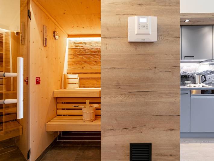 Ganze Wohnung, Split-Level-Wohnung mit schöner Sauna in Haus, Schladming-Dachstein