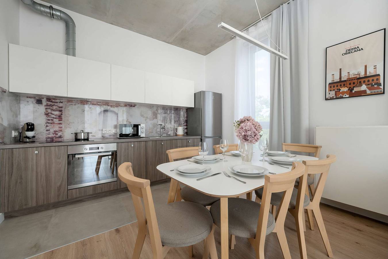 Ganze Wohnung, Modern Apartment in Center | Air Conditioning | Desk in Breslau, Niederschlesien