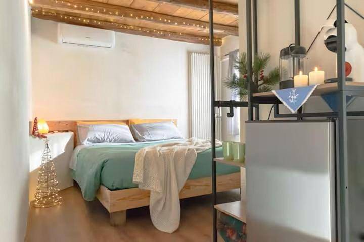 Gîte pour 2 personnes, avec jardin ainsi que sauna et jacuzzi à Santa Giustina