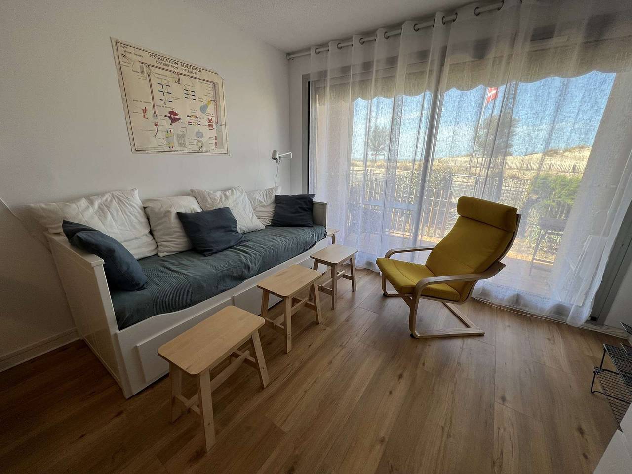 Appartement de vacances entier, 102 - Appartement très cosy avec vue sur l'Océan in Soulac-sur-Mer, Région de Lesparre-Médoc