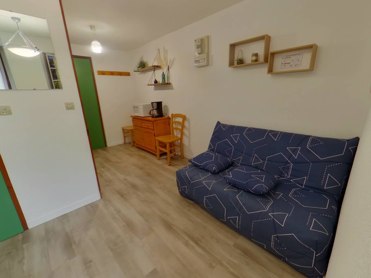 Appartement entier, Location 4 pers., proche centre Les Rousses, 1 chambre in Les Rousses, Parc naturel régional du Haut-Jura