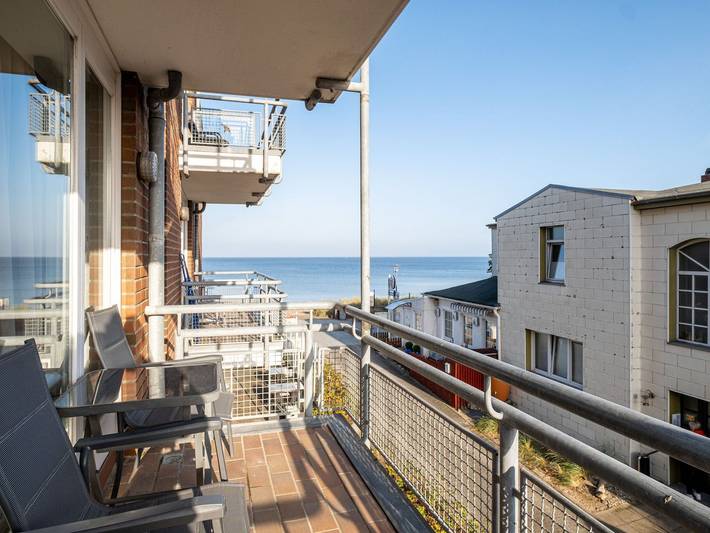 Ferienwohnung für 4 Personen, mit Garten und Balkon, kinderfreundlich in der Mecklenburger Bucht