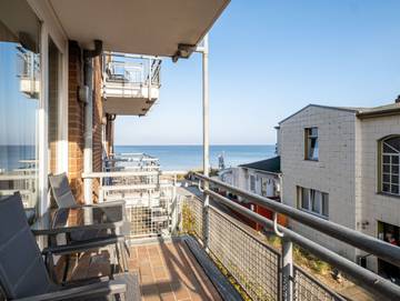 Ferienwohnung für 4 Personen, mit Balkon und Garten, kinderfreundlich in der Mecklenburger Bucht