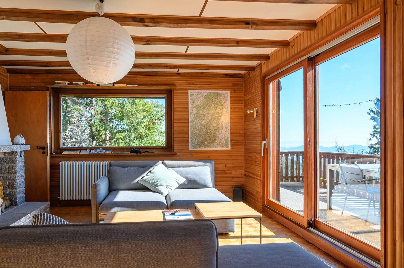 Chalet 'La Rocaille' met Uitzicht op de Bergen, Privéterras en Wi-Fi in Muhlbach-sur-Munster, Parc naturel régional des Ballons des Vosges
