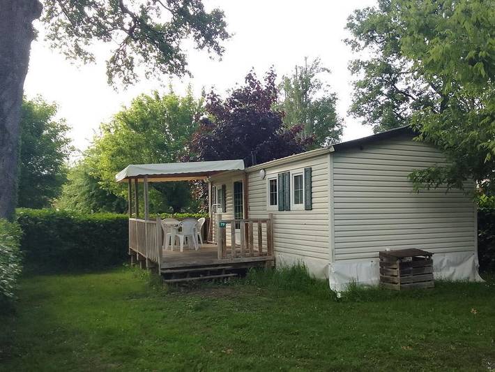 Camping Plein Air Neuvicois - Mobilheim 4 personen - Duo 79 in Périgord Blanc