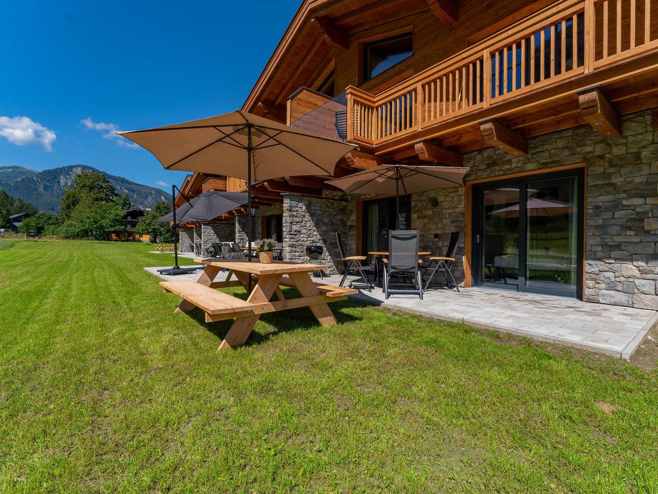 Chalet in der Nähe der großen Skigebiete in Pinzgau