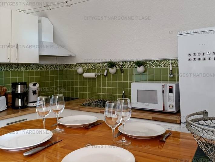 Gîte pour 4 personnes, avec piscine et balcon dans Port de Gruissan - 2