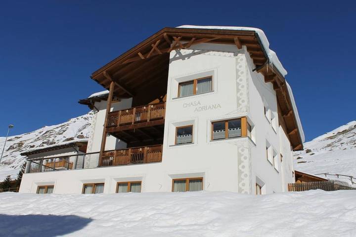 Vakantiewoning voor 4 personen, met sauna en balkon in Samnaun