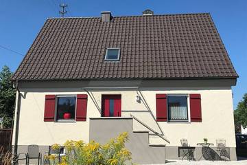 Ferienhaus für 7 Personen, mit Garten und Sauna in Schwaebisches Donautal