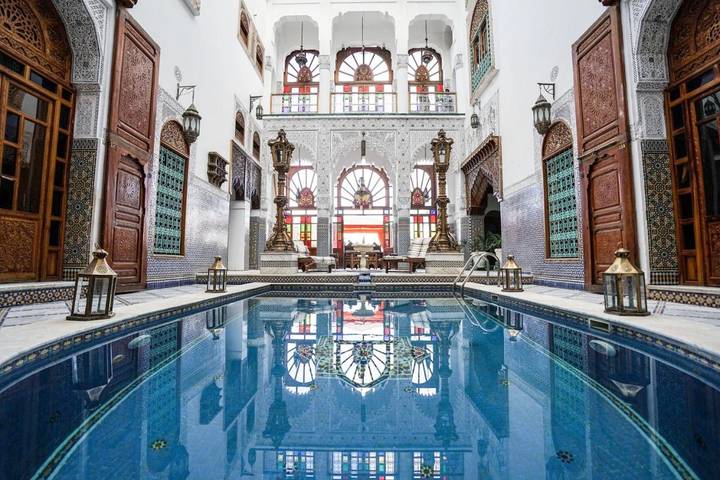 Riad para 2 personas, con jacuzzi y sauna además de piscina y jardín - 1