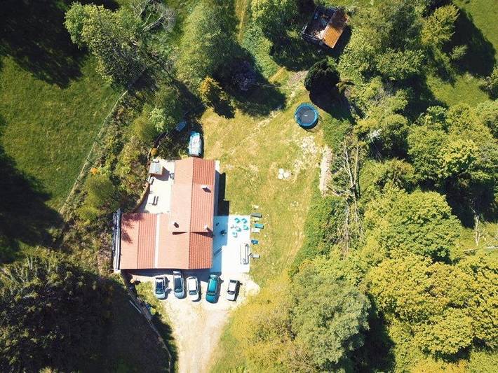 Location de vacances pour 21 personnes, avec vue ainsi que jardin et terrasse, animaux acceptés à Plainfaing - 4