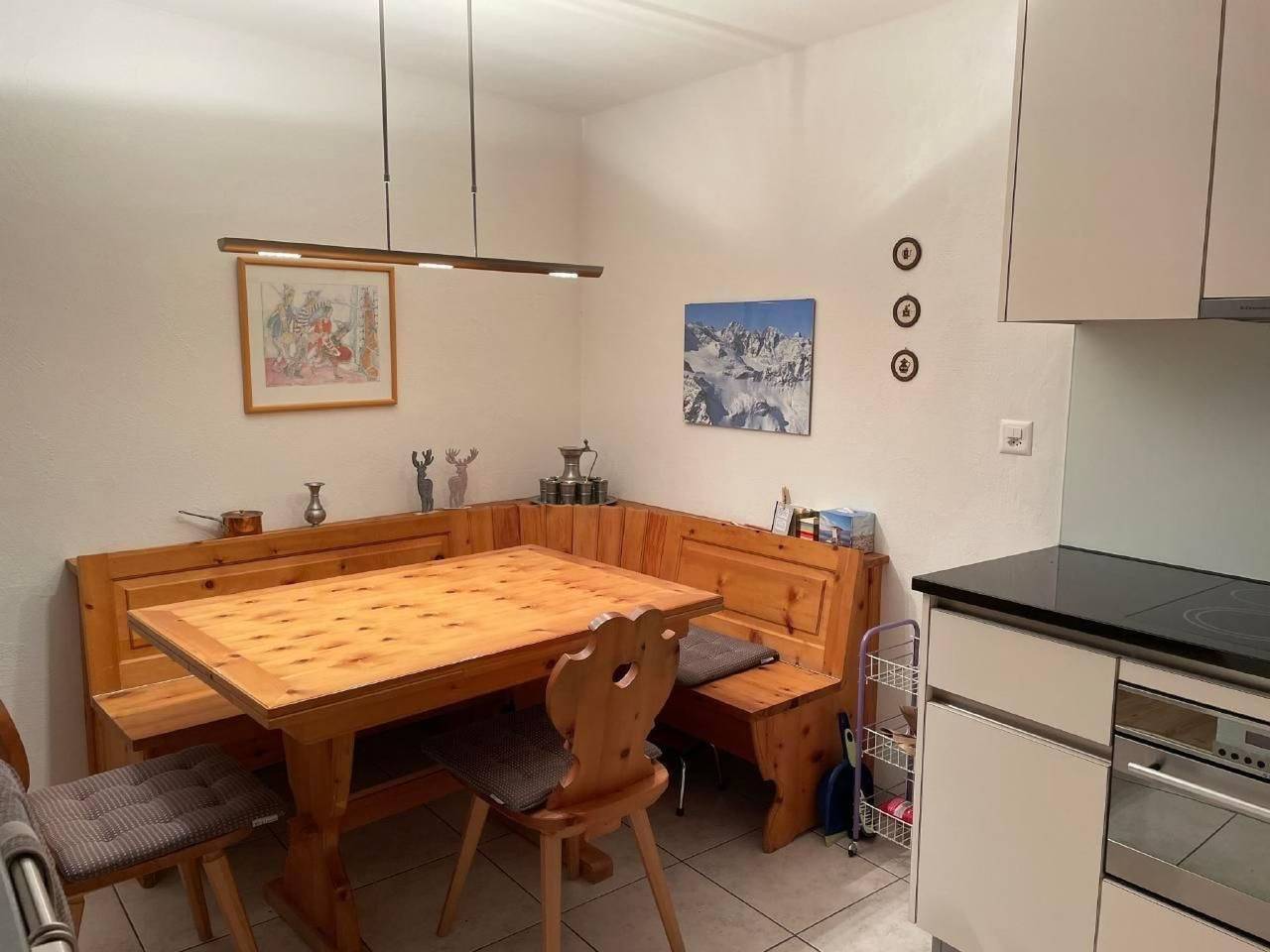 Ganze Wohnung, Chesa Dusch in Samedan, Sankt Moritz