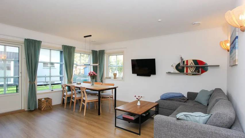 Ferienhaus für 6 Personen, mit Garten