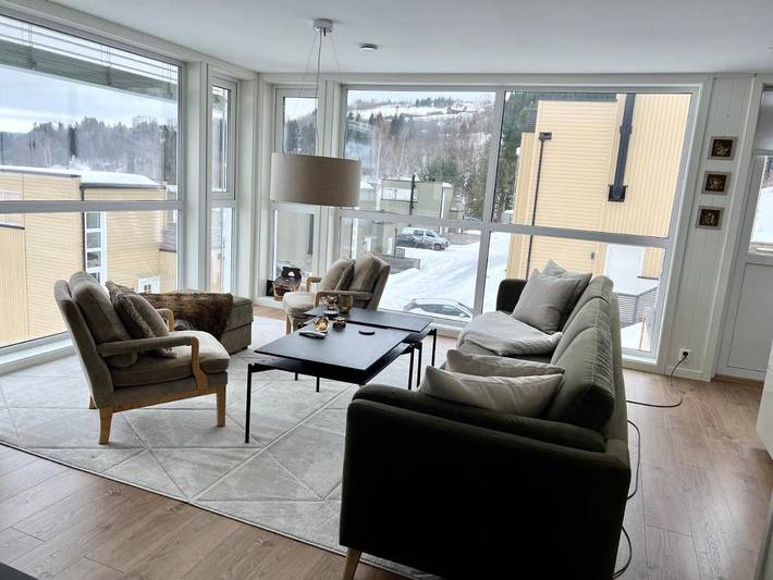 Villa für 5 Personen, mit Terrasse und Ausblick sowie Seeblick, mit Haustier in Norwegen - 3