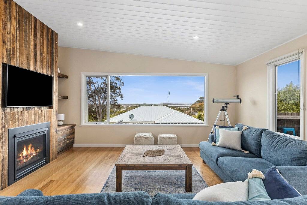 Driftwood Water Views: With Fire and Pet-Friendly in Ocean Grove (Victoria), Bellarine