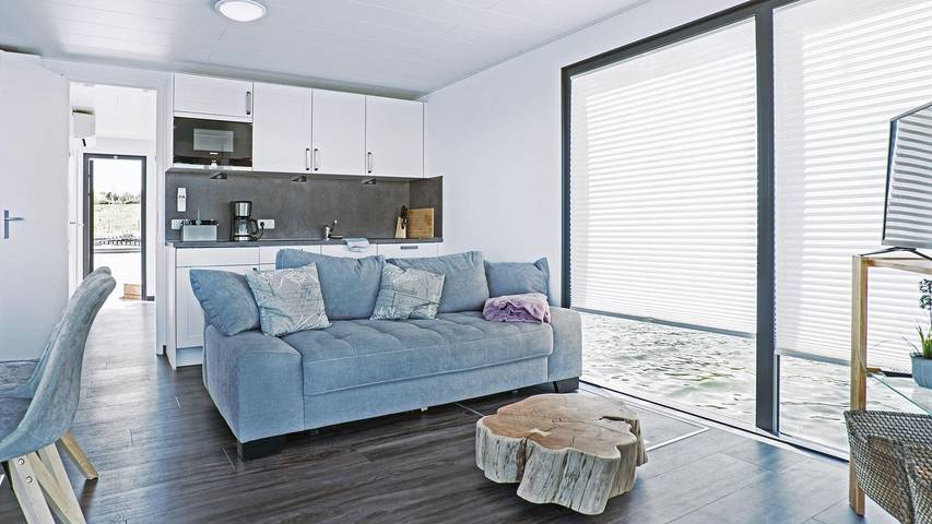 Ferienhaus für 4 Personen, mit Ausblick und Seeblick sowie Terrasse, mit Haustier in Saale-Unstrut - 2