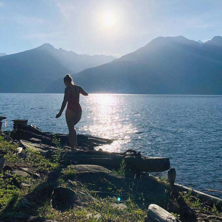 Chalet pour 2 personnes, avec vue sur le lac et jardin ainsi que sauna et vue, animaux acceptés dans Canada - 2