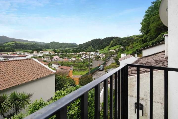 Casa de férias para 4 pessoas, com varanda em Furnas