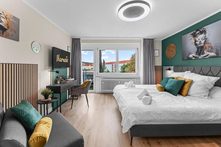 Ferienwohnung für 6 Personen, mit Balkon und Ausblick - 1