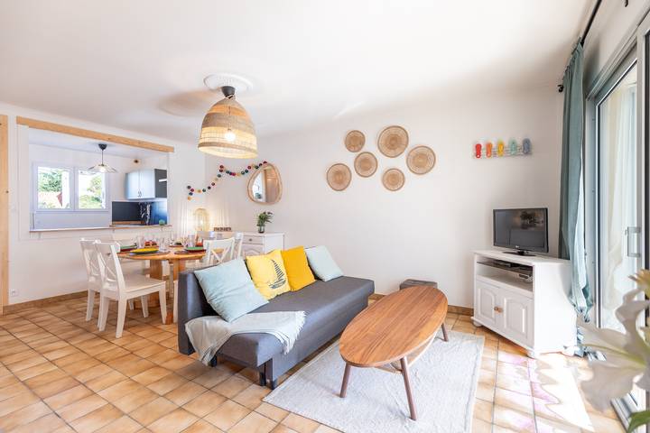 Maison de vacances pour 6 personnes, avec terrasse