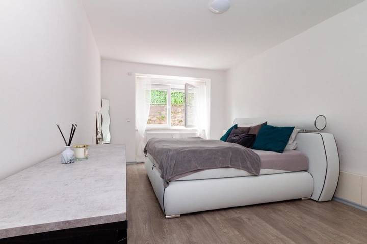 Ferienwohnung für 10 Personen, mit Balkon und Terrasse sowie Ausblick in Zschopau