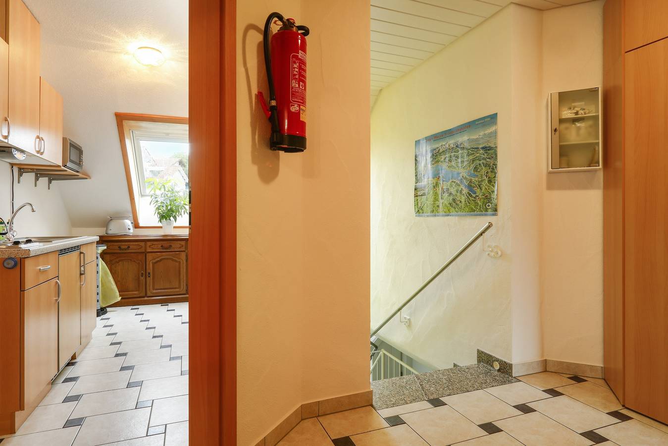 Ganze Wohnung, Gemütliche Ferienwohnung "Merk Klein" in ruhiger Gegend mit Wlan, Balkon & Garten in Neukirch, Region Bodensee-Oberschwaben