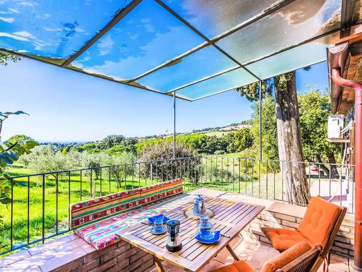 Ferienhaus für 2 Personen, mit Terrasse in Riparbella - 4