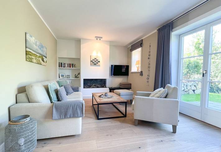 Ferienwohnung für 3 Personen, mit Garten und Sauna in Tinnum