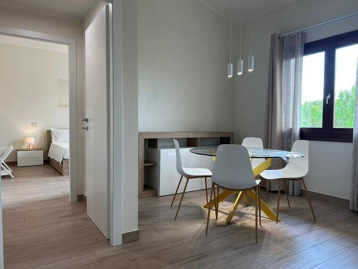 Appartamento per 4 persone, con Balcone e Terrazza nonché Giardino a Terralba