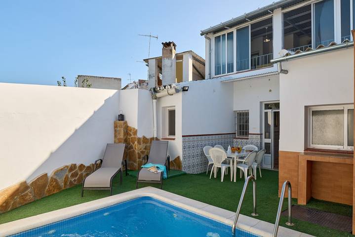 Maison de vacances pour 10 personnes, avec Balcon et Jardin en Andalousie